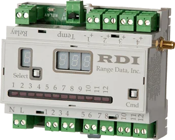S2C DIN-mount SCADA module with cellular monitoring
